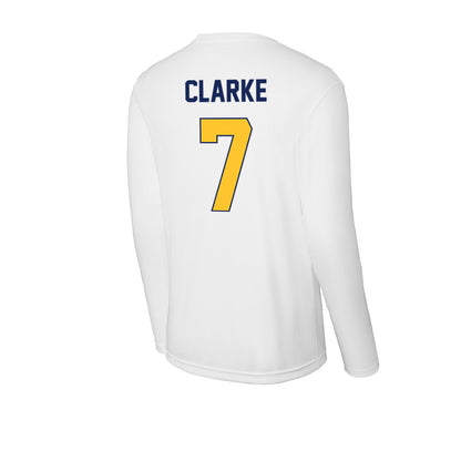 Marquette - NCAA Women's Soccer : Kiara Clarke - Activewear Long Sleeve T-Shirt-1