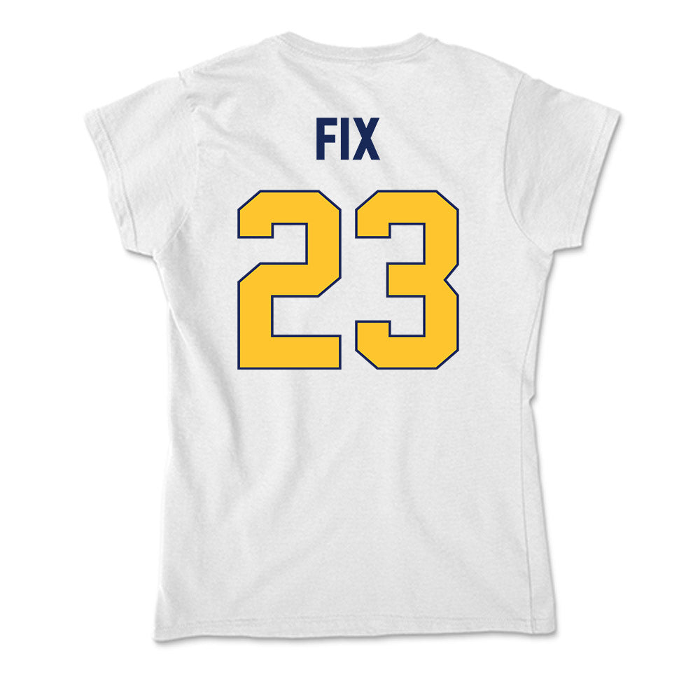 Marquette - NCAA Women's Soccer : Emily Fix - Soft Style Women’s T-Shirt-1