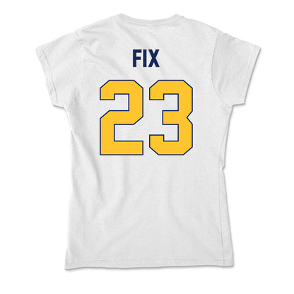 Marquette - NCAA Women's Soccer : Emily Fix - Soft Style Women’s T-Shirt-1