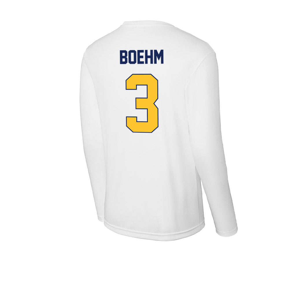 Marquette - NCAA Women's Lacrosse : Tessa Boehm - Activewear Long Sleeve T-Shirt-1