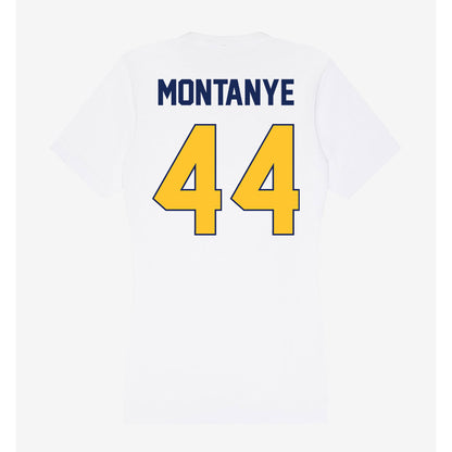 Marquette - NCAA Men's Lacrosse : Luke Montanye - Women's V-Neck T-Shirt-1