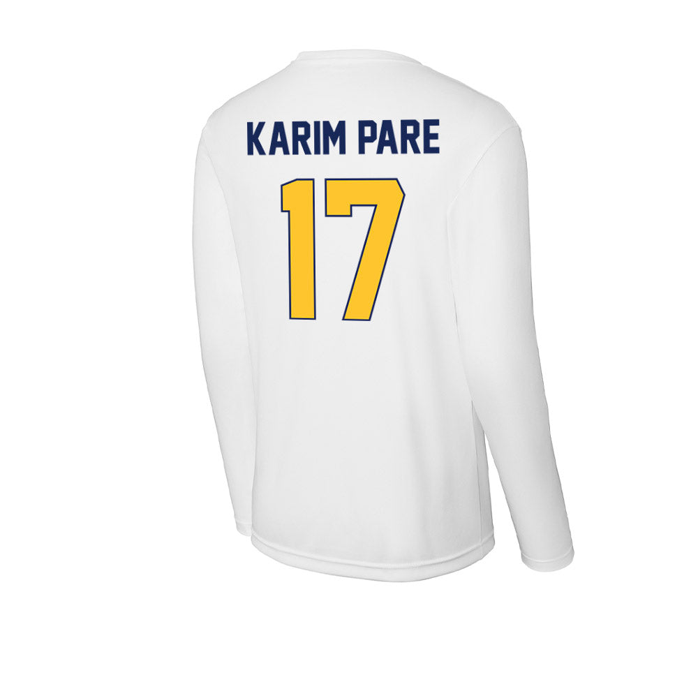 Marquette - NCAA Men's Soccer : Abdoul Karim Pare - Activewear Long Sleeve T-Shirt-1