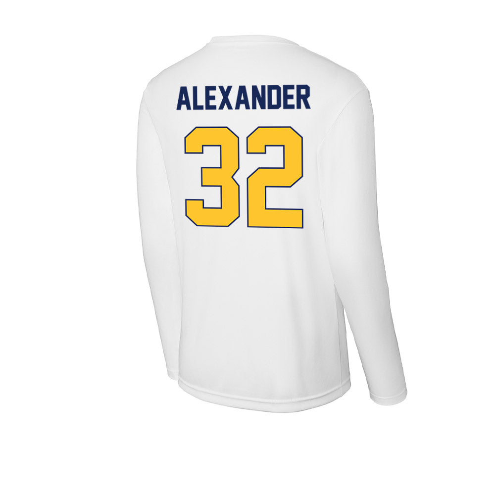 Marquette - NCAA Women's Lacrosse : Taylor Alexander - Activewear Long Sleeve T-Shirt-1