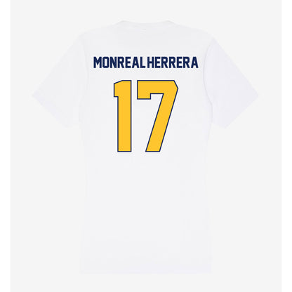 Marquette - NCAA Men's Soccer : Jonathan Monreal-Herrera - Women's V-Neck T-Shirt-1