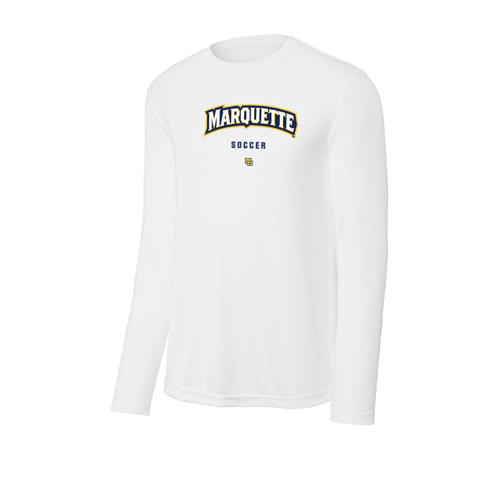 Marquette - NCAA Women's Soccer : Cecilia Favret - Activewear Long Sleeve T-Shirt-0