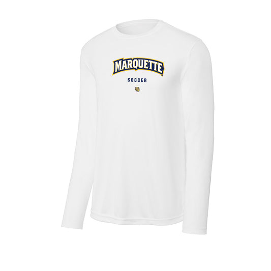 Marquette - NCAA Men's Soccer : Heriberto Soto - Activewear Long Sleeve T-Shirt-0