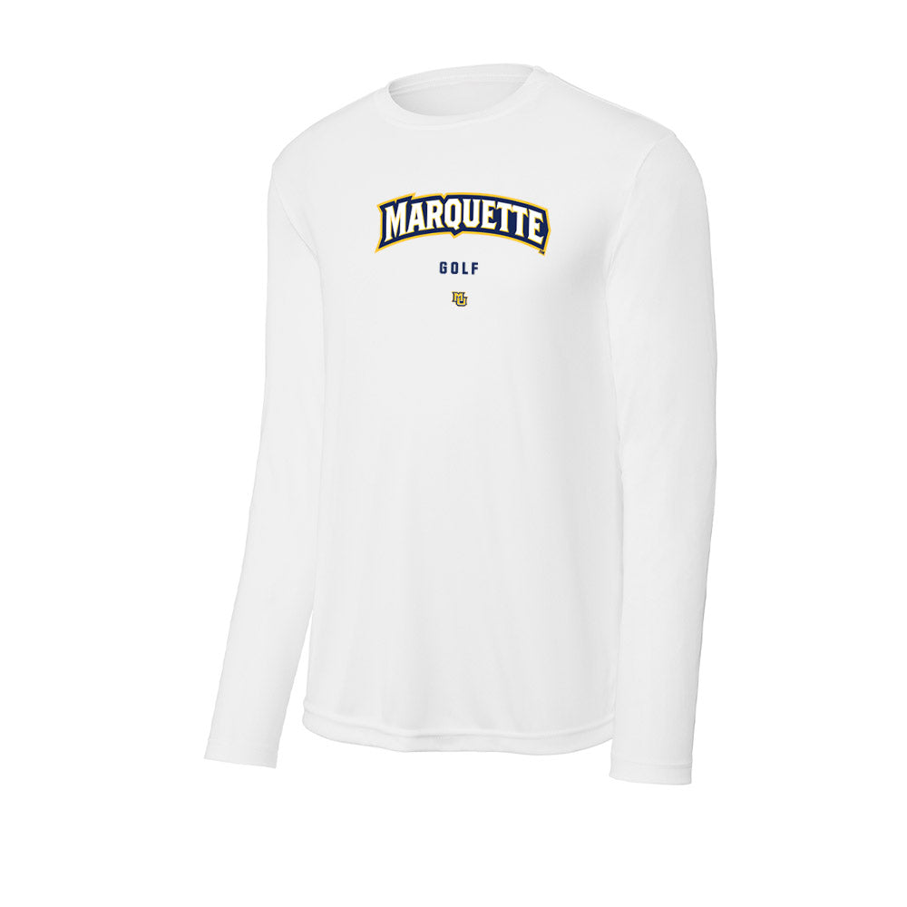 Marquette - NCAA Men's Golf : Vincent Cervantes - Activewear Long Sleeve T-Shirt-0