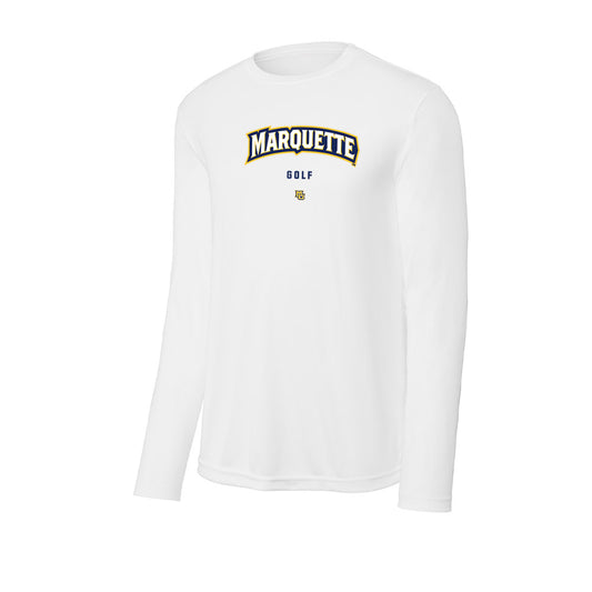 Marquette - NCAA Men's Golf : Vincent Cervantes - Activewear Long Sleeve T-Shirt-0