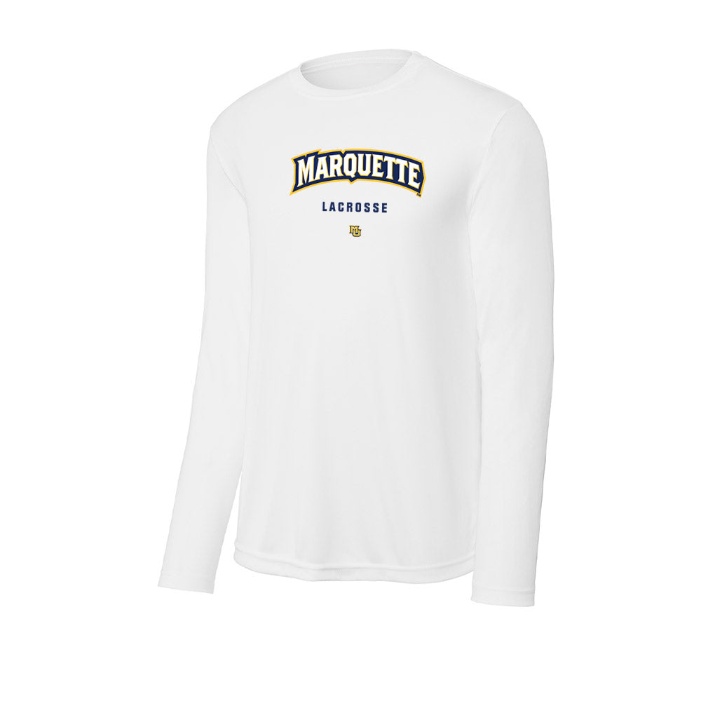 Marquette - NCAA Men's Lacrosse : Beau Westphal - Activewear Long Sleeve T-Shirt-0