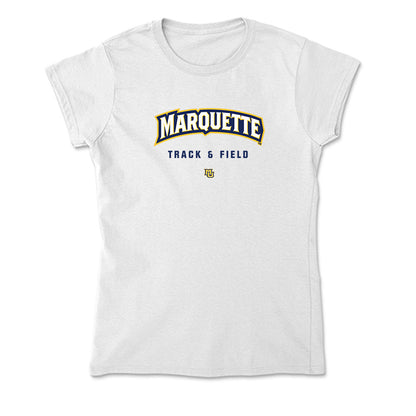 Marquette - NCAA Women's Track & Field : Marley Stoller - Soft Style Women’s T-Shirt-0