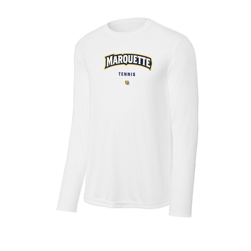 Marquette - NCAA Women's Tennis : Maria Poon - Activewear Long Sleeve T-Shirt-0