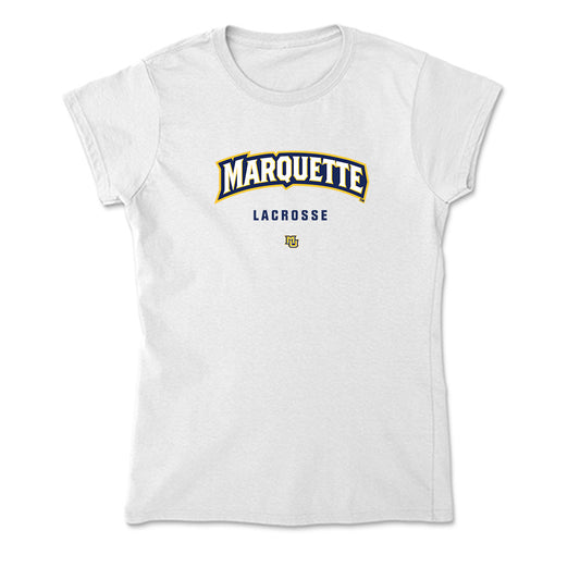 Marquette - NCAA Women's Lacrosse : Emily Couri - Soft Style Women’s T-Shirt-0