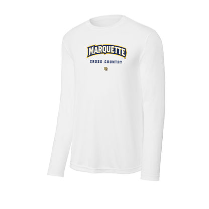 Marquette - NCAA Men's Cross Country : David Zeller - Activewear Long Sleeve T-Shirt-0