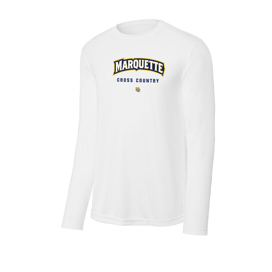 Marquette - NCAA Men's Cross Country : David Zeller - Activewear Long Sleeve T-Shirt-0