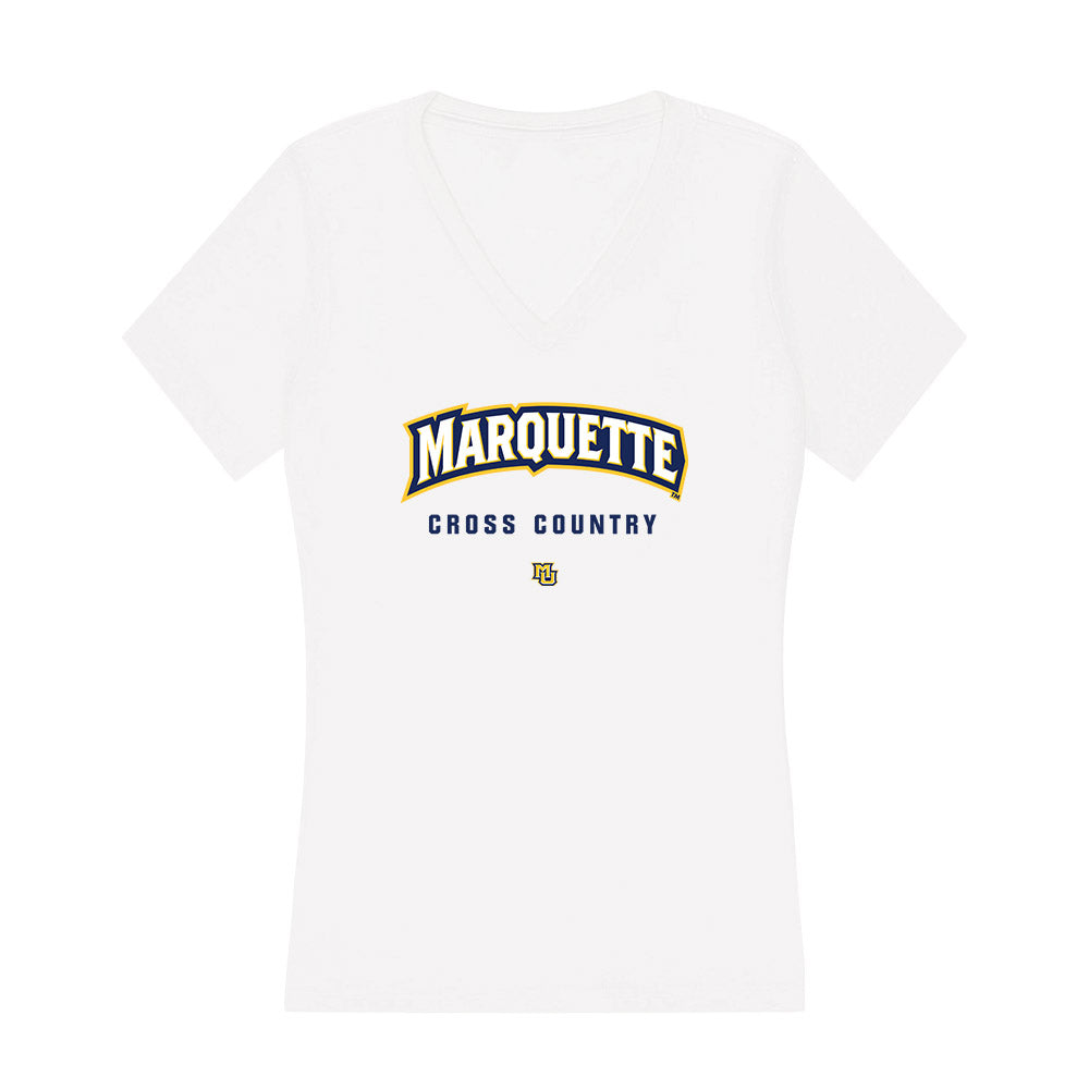 Marquette - NCAA Women's Cross Country : Kaylie Earl - Women's V-Neck T-Shirt-0