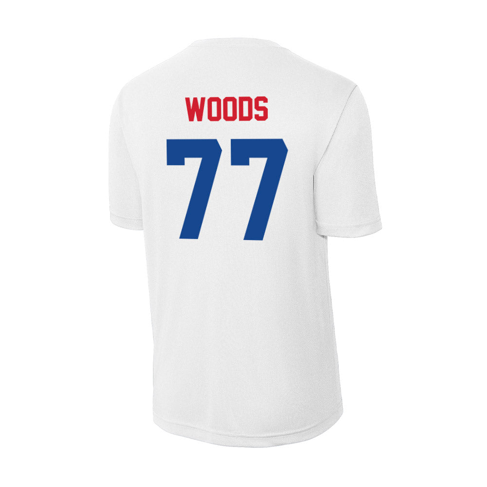 SMU - NCAA Football : Alexzander Woods - Activewear T-Shirt-1