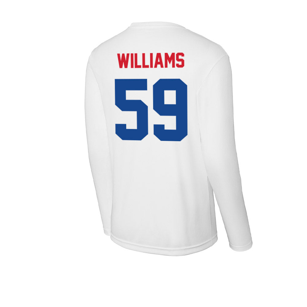 SMU - NCAA Football : Pj Williams - Activewear Long Sleeve T-Shirt-1
