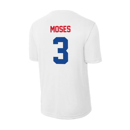 SMU - NCAA Football : Ahmaad Moses - Activewear T-Shirt-1