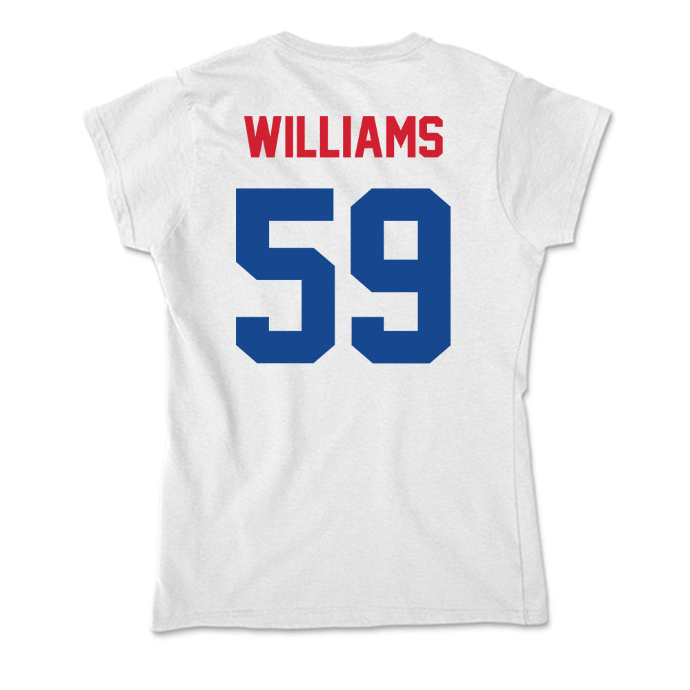 SMU - NCAA Football : Pj Williams - Soft Style Women’s T-Shirt-1