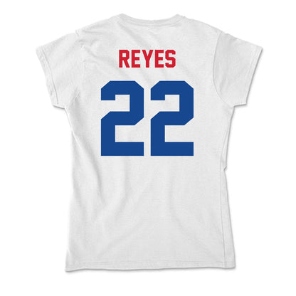 SMU - NCAA Football : Sael Reyes - Soft Style Women’s T-Shirt-1