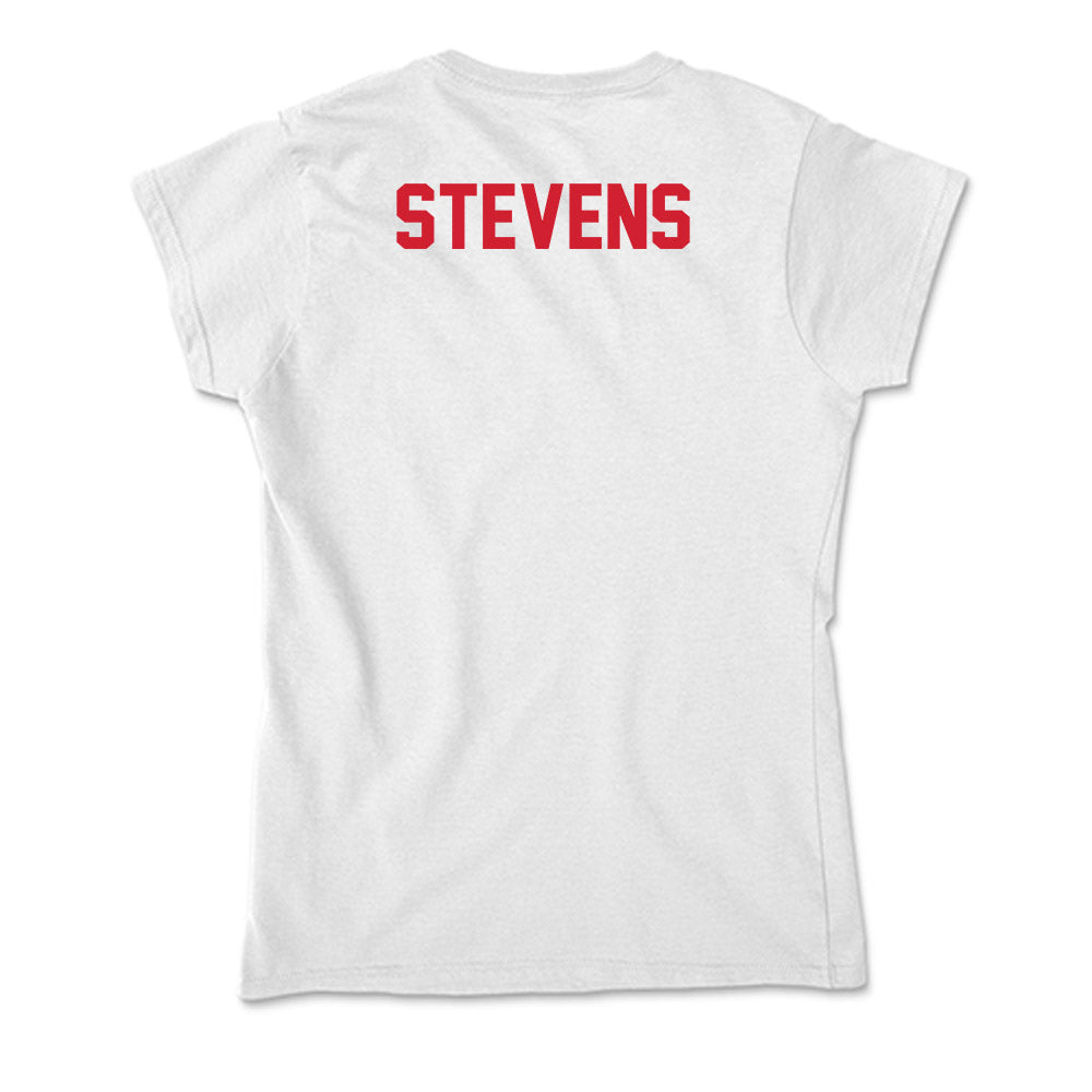 SMU - NCAA Women's Swimming & Diving : Alex Stevens - Soft Style Women’s T-Shirt-1