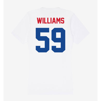 SMU - NCAA Football : Pj Williams - Women's V-Neck T-Shirt-1
