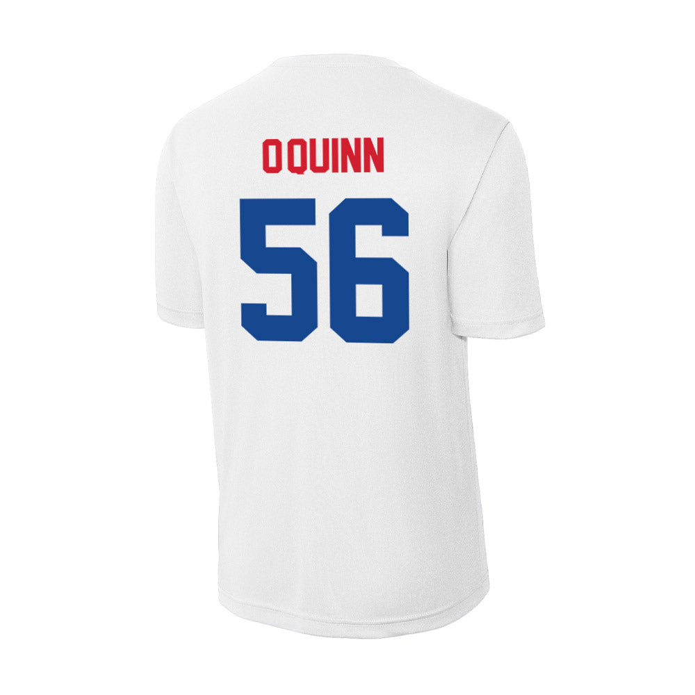 SMU - NCAA Football : Brock O'Quinn - Activewear T-Shirt-1