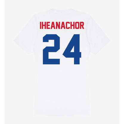 SMU - NCAA Football : Mark Iheanachor - Women's V-Neck T-Shirt-1