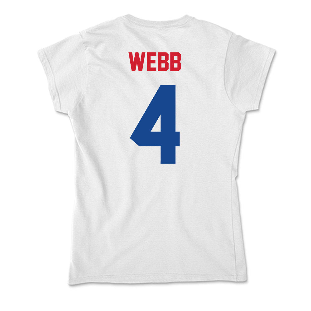 SMU - NCAA Football : Terry Webb - Soft Style Women’s T-Shirt-1