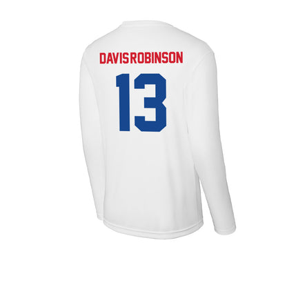 SMU - NCAA Football : Jaelyn Davis-Robinson - Activewear Long Sleeve T-Shirt-1