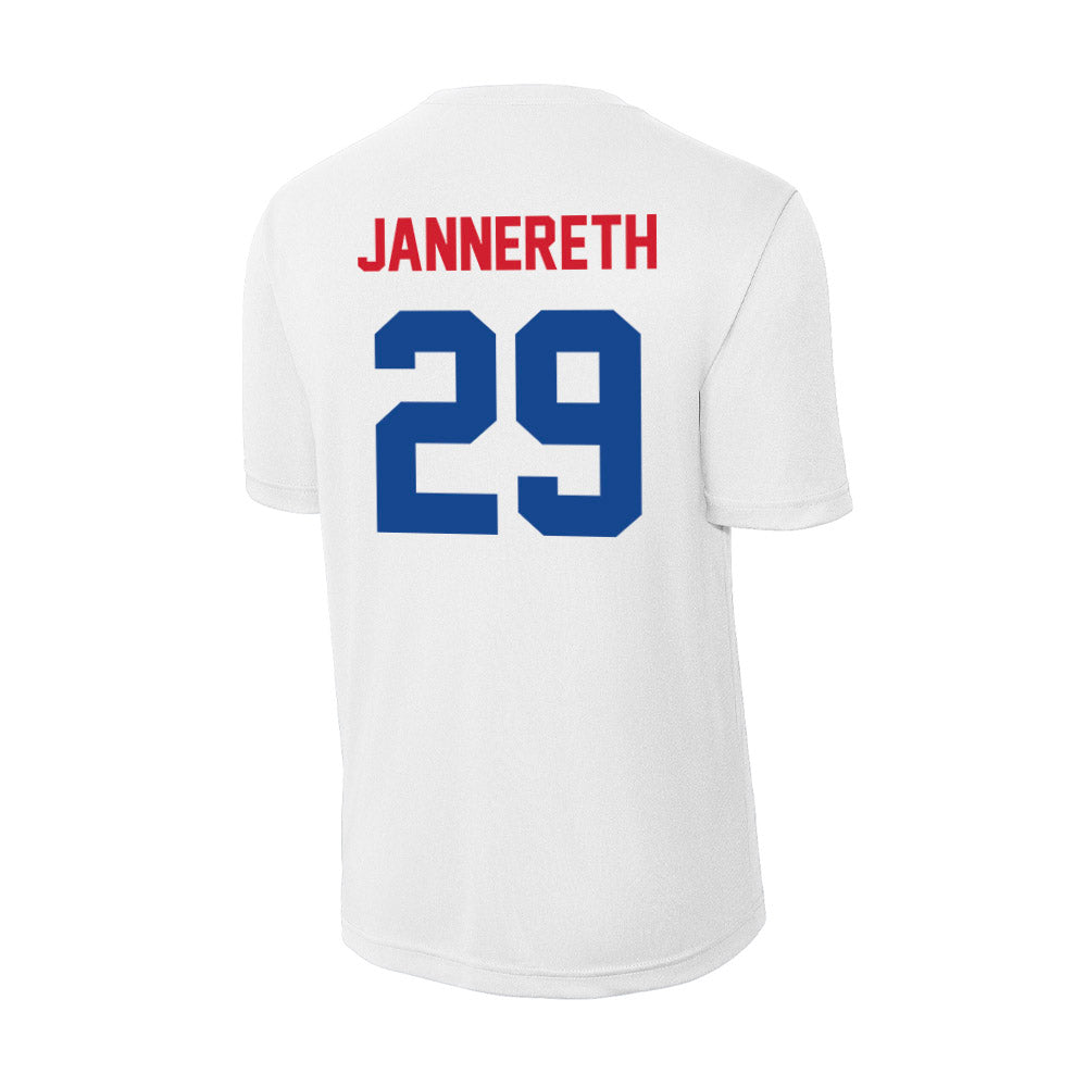 SMU - NCAA Women's Soccer : Libby Jannereth - Activewear T-Shirt-1