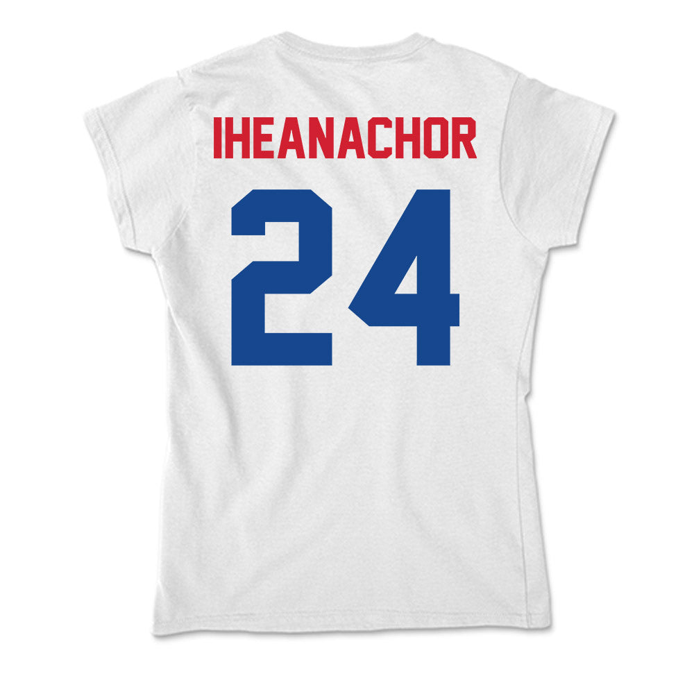 SMU - NCAA Football : Mark Iheanachor - Soft Style Women’s T-Shirt-1
