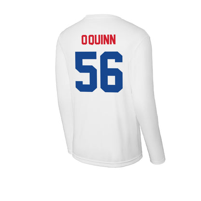 SMU - NCAA Football : Brock O'Quinn - Activewear Long Sleeve T-Shirt-1