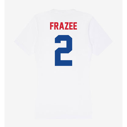 SMU - NCAA Women's Volleyball : Sarah Frazee - Women's V-Neck T-Shirt-1