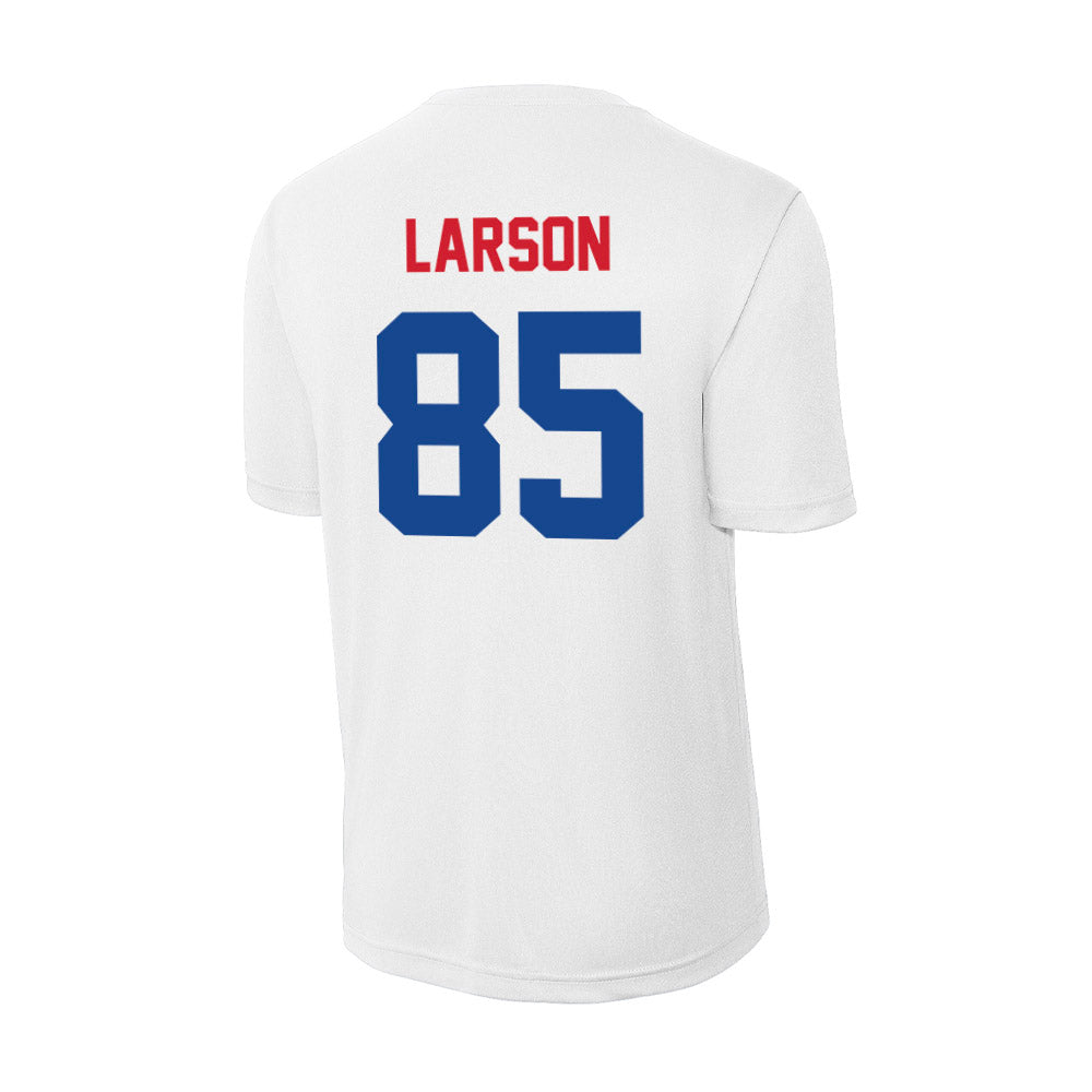 SMU - NCAA Football : James Larson - Activewear T-Shirt-1