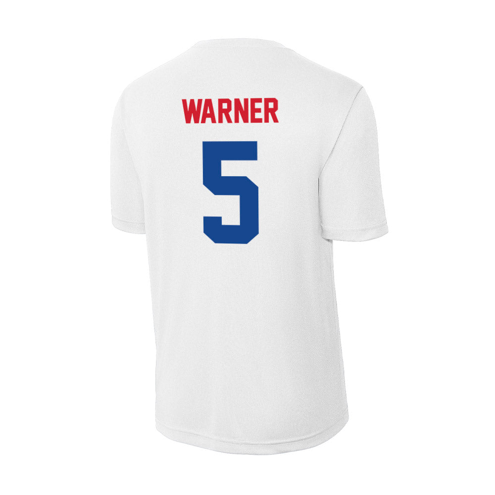 SMU - NCAA Football : DJ Warner - Activewear T-Shirt-1