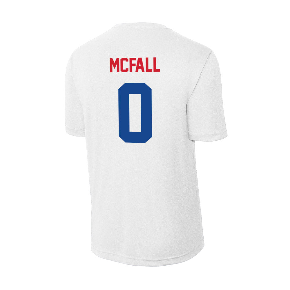SMU - NCAA Football : Derrick McFall - Activewear T-Shirt-1