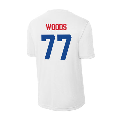 SMU - NCAA Football : Alexzander Woods - Activewear T-Shirt-1
