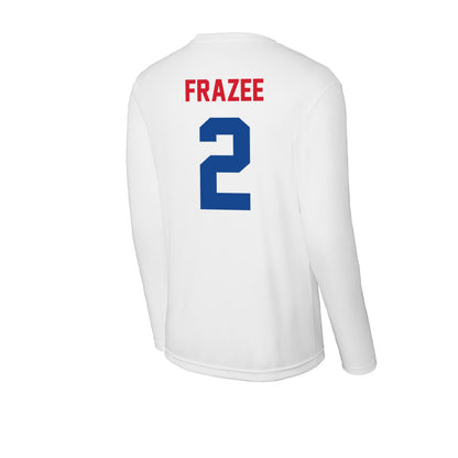 SMU - NCAA Women's Volleyball : Sarah Frazee - Activewear Long Sleeve T-Shirt-1