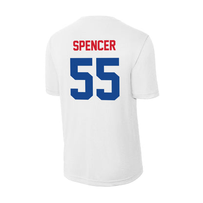 SMU - NCAA Football : Woo Spencer - Activewear T-Shirt-1