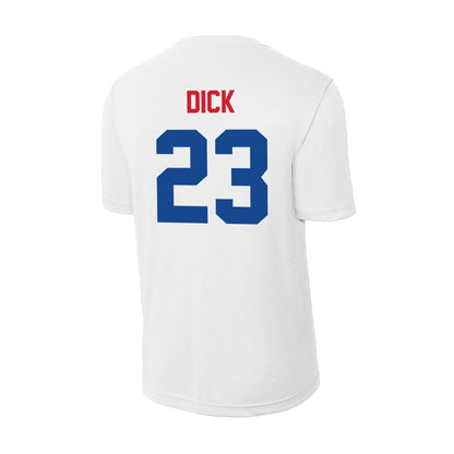 SMU - NCAA Men's Soccer : Matthias Dick - Activewear T-Shirt-1
