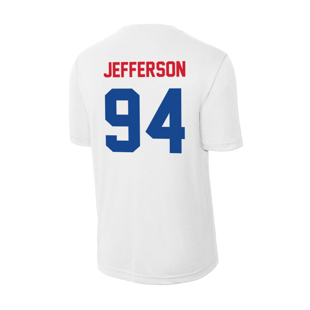 SMU - NCAA Football : Jonathan Jefferson - Activewear T-Shirt-1