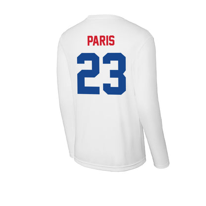 SMU - NCAA Women's Basketball : Paulina Paris - Activewear Long Sleeve T-Shirt-1