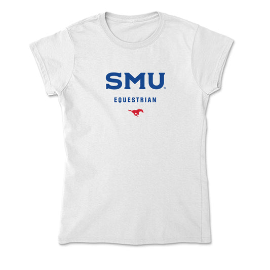 SMU - NCAA Equestrian : Greenley Achuck - Soft Style Women’s T-Shirt-0