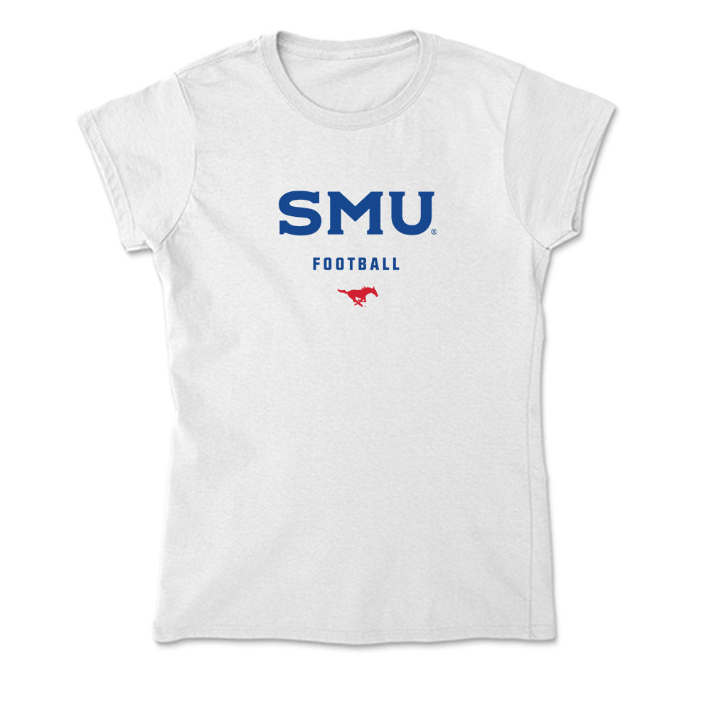 SMU - NCAA Football : Derrick McFall - Soft Style Women’s T-Shirt-0