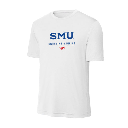 SMU - NCAA Men's Swimming & Diving : Davis Edwards - Activewear T-Shirt-0