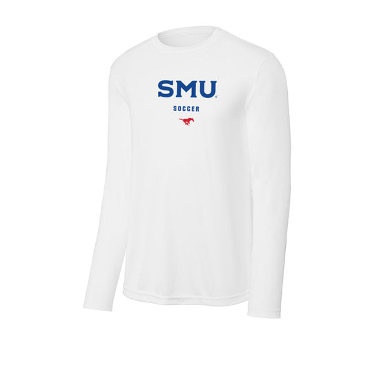 SMU - NCAA Women's Soccer : Hannah Wrigley - Activewear Long Sleeve T-Shirt-0