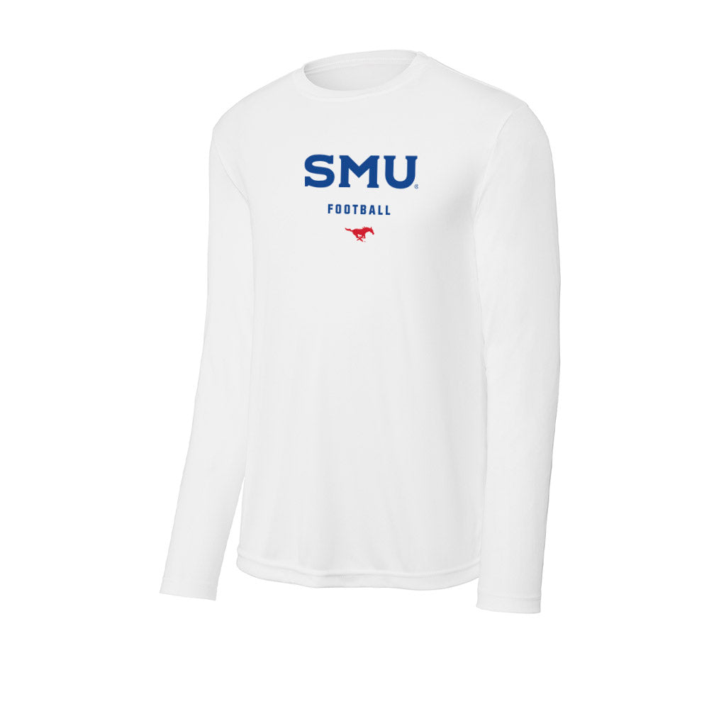 SMU - NCAA Football : Ahmaad Moses - Activewear Long Sleeve T-Shirt-0