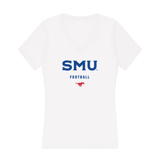 SMU - NCAA Football : Isaiah Robertson - Women's V-Neck T-Shirt-0