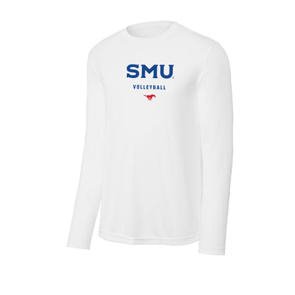 SMU - NCAA Women's Volleyball : Brooke Gilmour - Activewear Long Sleeve T-Shirt-0